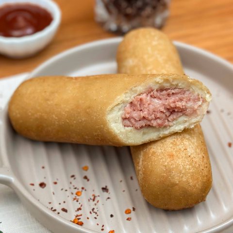 Croquete de Queijo com Presunto (Frito Congelado) 1,050kg (180g/unidade)
